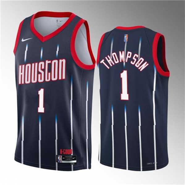 Men's Houston Rockets #1 Amen Thompson Navy 2023 Draft City Edition Stitched Basketball Jersey,We sell and wholesale Men's Houston Rockets #1 Amen Thompson Navy 2023 Draft City Edition Stitched Basketball Jersey on line form chian!